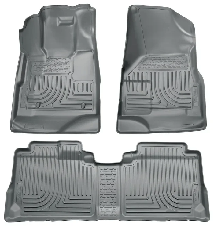 2010-2012 Chevy Equinox/GMC Terrain WeatherBeater Combo Gray Floor Liners by Husky Liners (98132)