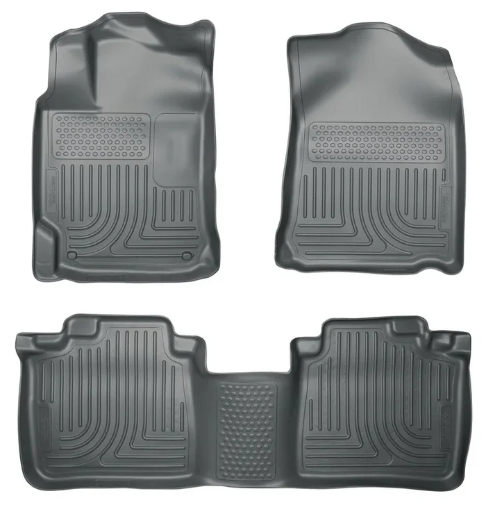 2012 Toyota Camry WeatherBeater Combo Gray Floor Liners by Husky Liners (98902)