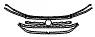 2022 Volkswagen Atlas Cross Sport (Canada) R-Line Grille Kit – PPF