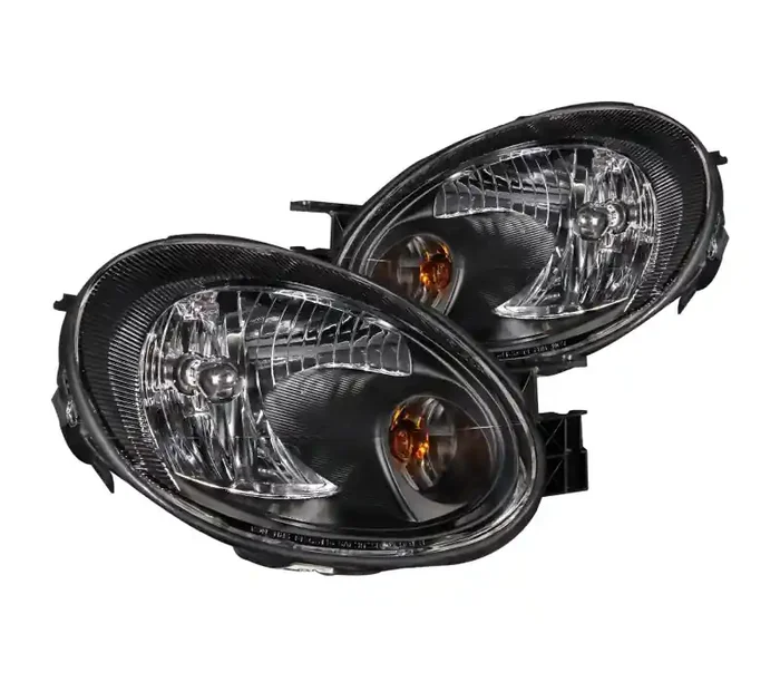 ANZO USA Dodge Neon Crystal Headlights Black 121030