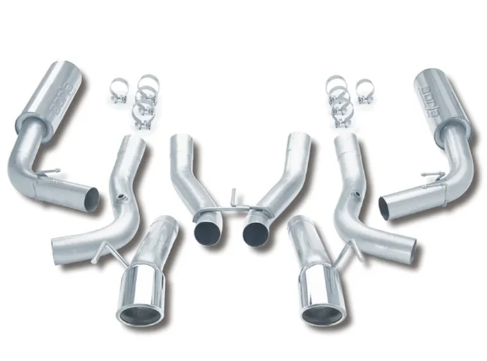 Borla Cat-Back Exhaust System – S-Type | 1996-2002 Dodge Viper 8.0L (14663)