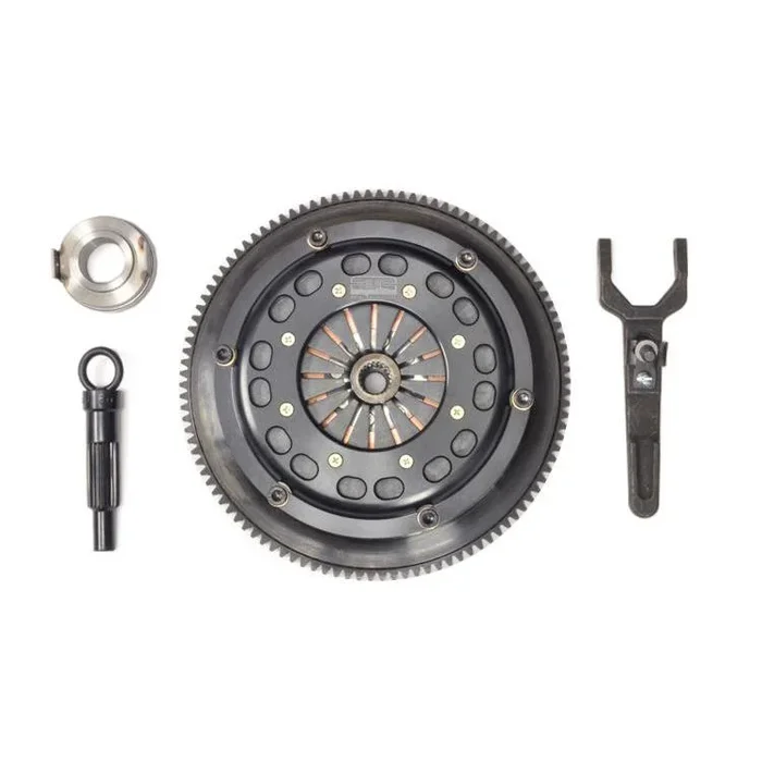 Comp1 Clutch Twin Disc Ceramic Clutch Kit | 90-92 1G DSM Turbo 6-Bolt AWD (4-50481-C)