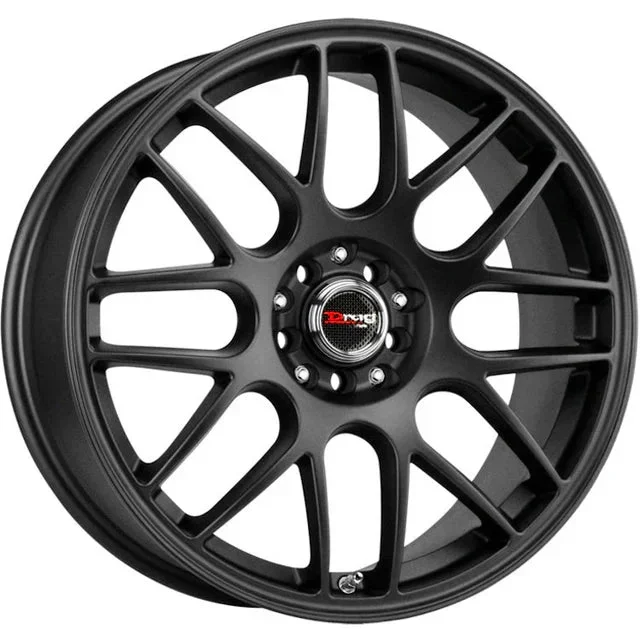 Drag Wheels DR34 Flat Black 16×7 | 4×100/4×108 (DR34167204073BF1)