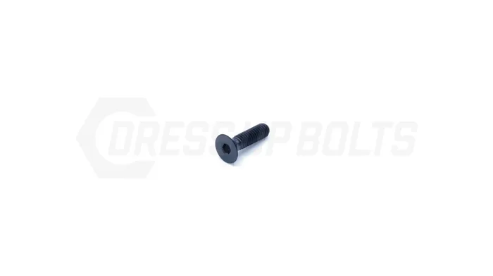 Dress Up Bolts M4 x.7x15mm Titanium Countersunk Bolt (IND-045-Ti-BLK)