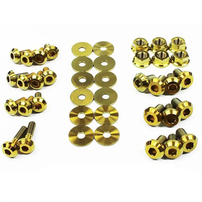 Dress Up Bolts Subaru WRX / WRX STI (2006-2007) Titanium Hardware Engine Bay Kit