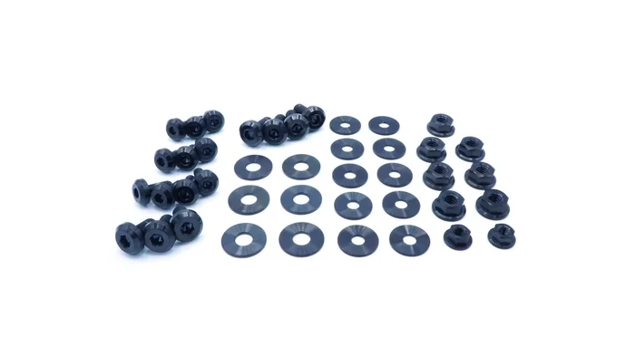 Dress Up Bolts Titanium Hardware Engine Bay Kit | 2008-2014 Subaru WRX & STI (SUB-005-Ti)