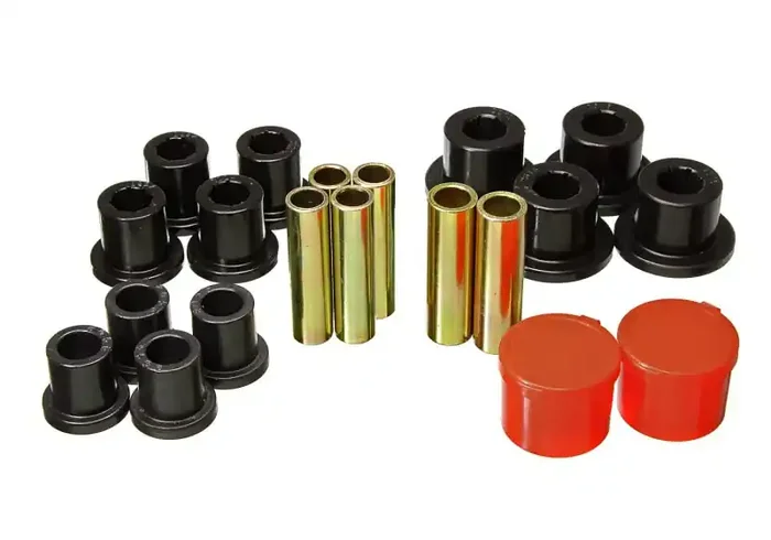 Energy Suspension 98-11 Ford Ranger 2/4WD Rear Leaf Spring Bushing Set – Black