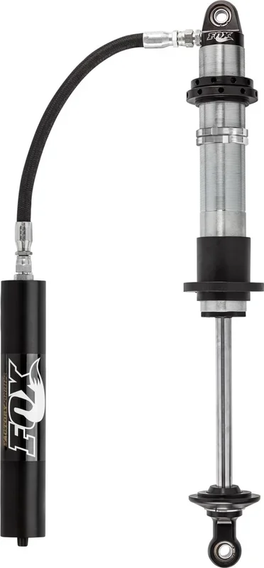Fox 2.5 Factory Series 8in. Remote Res. Coilover Shock 7/8in. Shaft (Custom Valving) – Black/Zinc