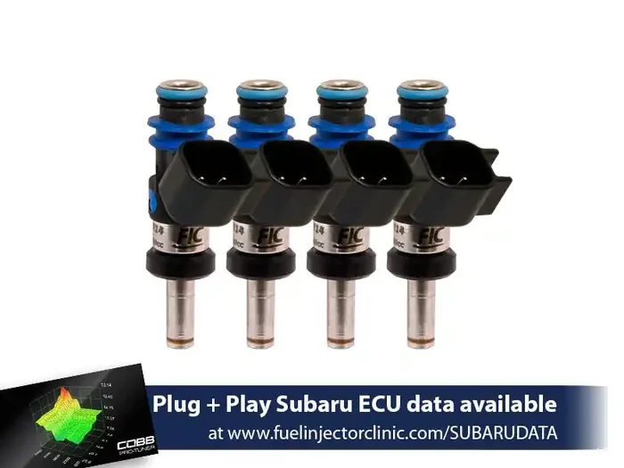 Fuel Injector Clinic – 1440cc FIC Fuel Injector Clinic Injector Set for Subaru BRZ (High-Z) (IS177-1440H)
