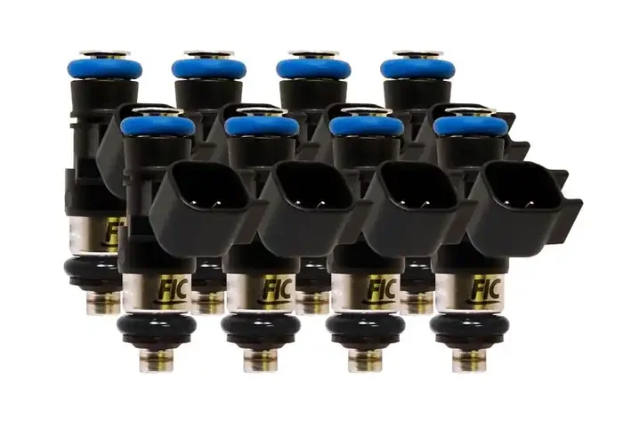 Fuel Injector Clinic – Eight Cylinder 660cc Custom Injector Set (38mm height only) (ISC-0660H-8)