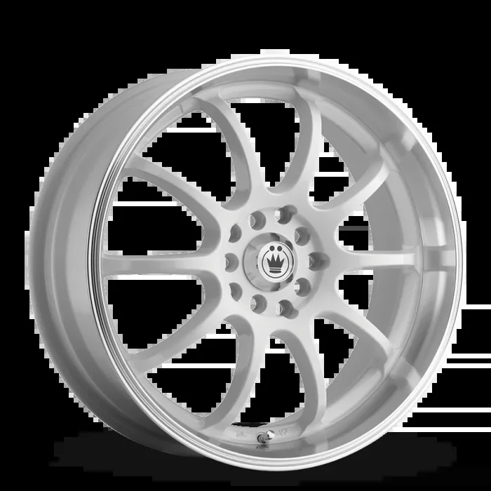 Konig Lightning 17×7 10×100/114.3 ET40 White/Machine Lip