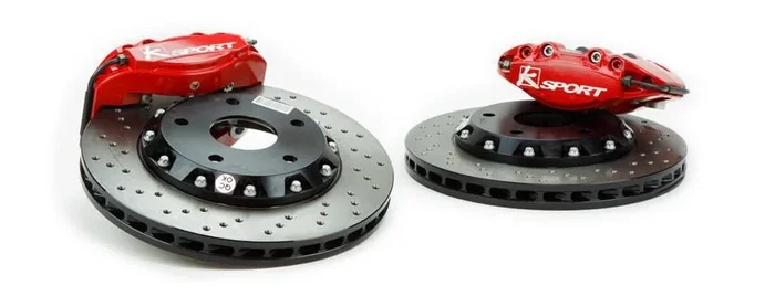 KSport ProComp 4 Piston Rear Big Brake System | 1988-1991 Civic/CRX Si Only (BKHD010-442SO)