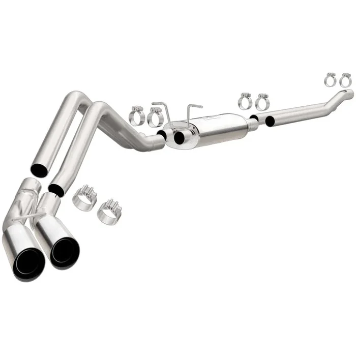Magnaflow Catback Exhaust Ford F150 V8 5.4L (02-03) [Street Series – Dual Same Side Exit w/ Polished Tip] 15772