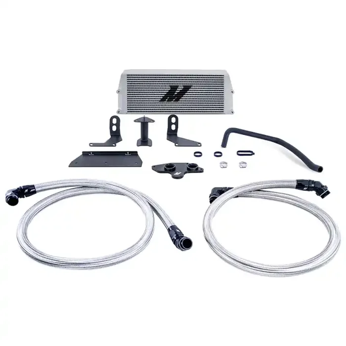 Mishimoto 11-19 Ford 6.7L Powerstroke Performance Oil Cooler Kit – Silver