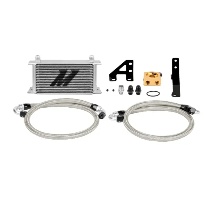 Mishimoto 15 Subaru STI Thermostatic Oil Cooler Kit – Silver