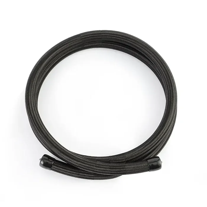 Mishimoto 6Ft Stainless Steel Braided Hose w/ -6AN Fittings – Black