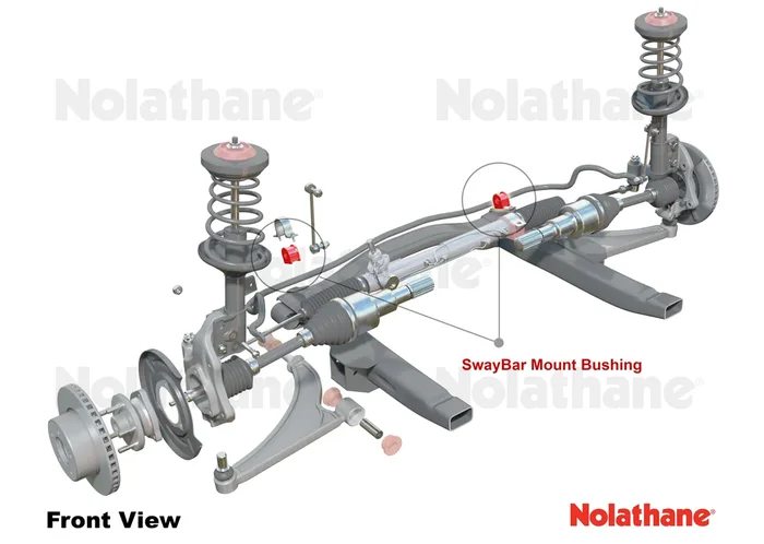 Nolathane Front Sway Bar – Mount Bushing Kit (23mm) | 1992-1999 BMW 3-Series (REV004.0194)