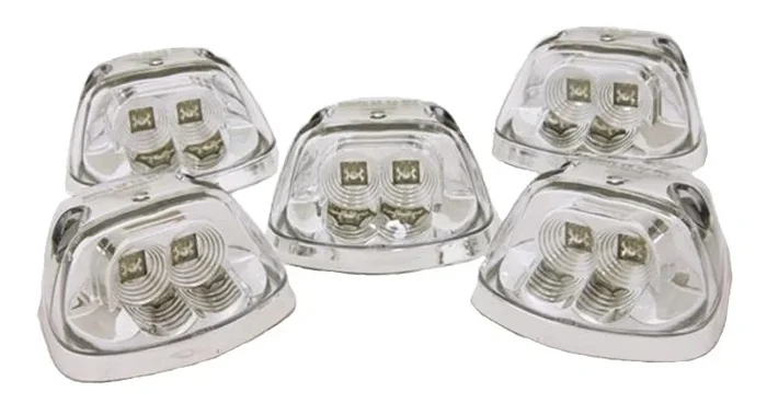 Putco 94-98 RAM – Clear – 5pc Kit (Amber) LED Roof Lamps (Replacement)