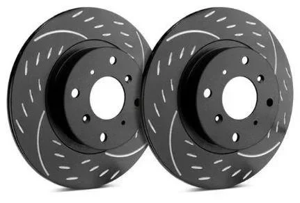 SP Performance Diamond Slotted Rear Brake Rotors | 2001-2005 Mazda Miata (D26-378/P/BP)