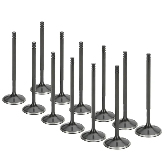 Supertech Black Nitride Intake Valves – Set of 12 | 1995-1999 BMW E36 M3 / 1996-2000 BMW Z3 (BMIVN-1037-12)