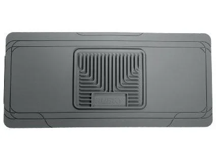 Universal Classic Style Center Hump Grey Floor Mat (w/o Shifter Console) by Husky Liners (53002)