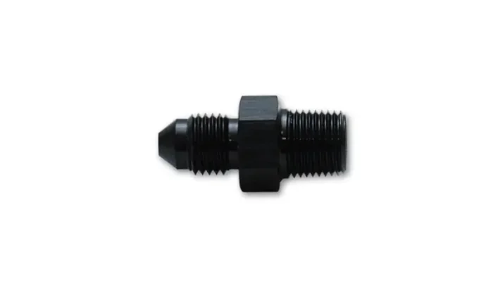 Vibrant -3 AN to 1/16in NPT Straight Adapter Fittings – Aluminum