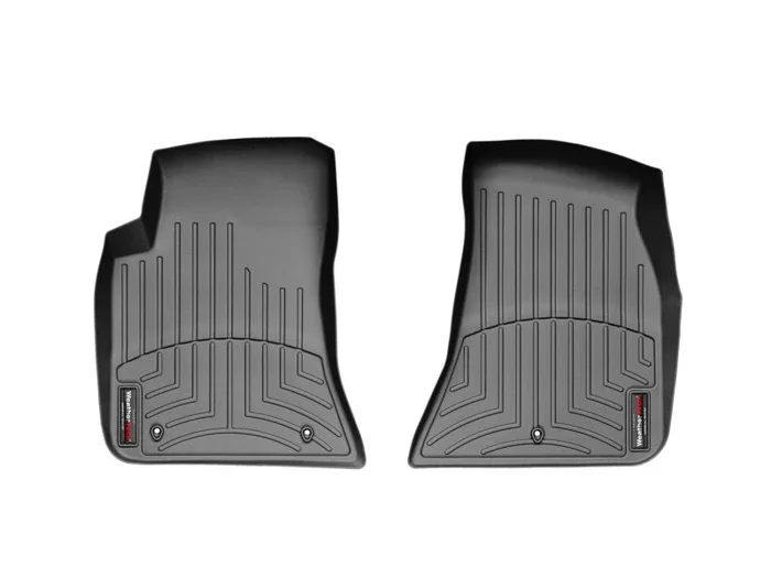 WeatherTech 11+ Dodge Challenger Front FloorLiner – Black